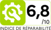 Índice de reparabilidade 6,8 de 10