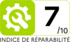 Índice de reparabilidade 7,0 de 10