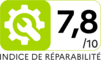 Índice de reparabilidade 7,8 de 10